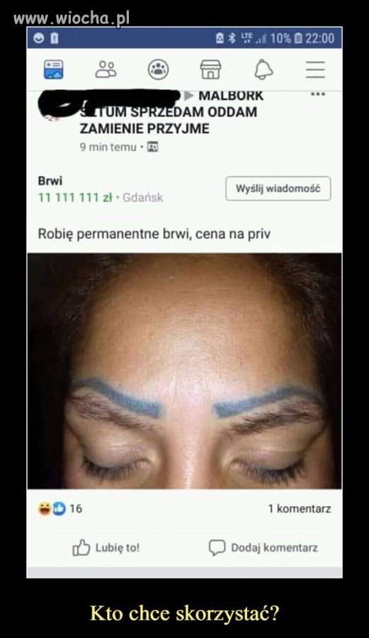 Ciekawe czy ktoś się skusi?