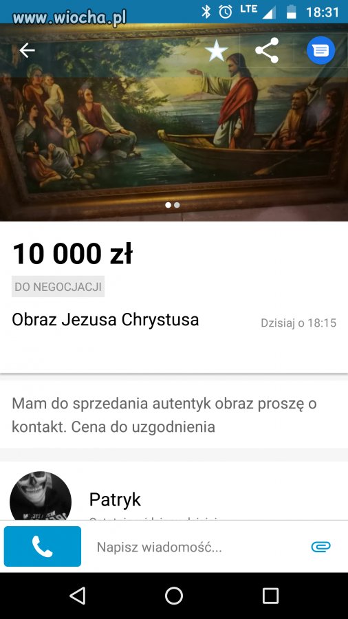 Janusz OLX czeka na jelenia