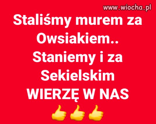 Wierzę w nas!