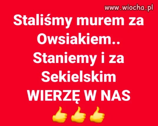 Wierzę w nas!