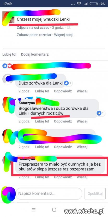 Gratulacje dla rodziców