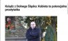 Ksiądz Sławomir Marek ze Stanowic koło Strzegomia