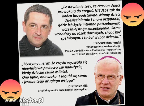 Kościół powinien oczyścić z takich ludzi bo skończy marnie.