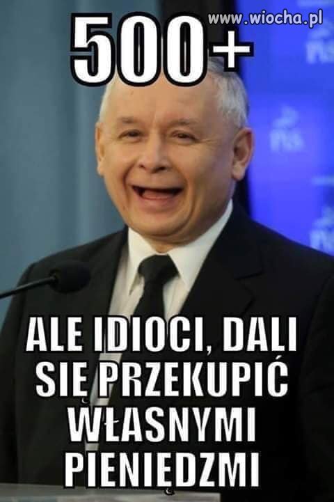 To z was on się śmieje, pisowski elektoracie