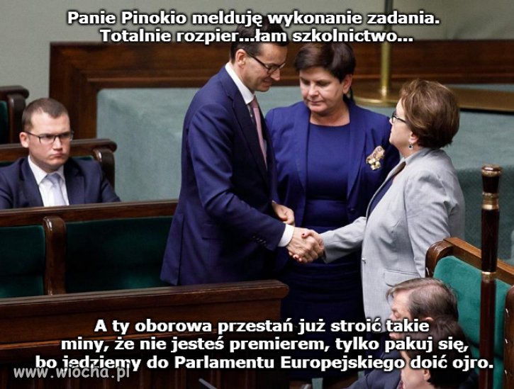Krótki raport i słowo do koleżanki