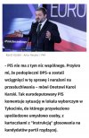 I teraz wiadomo skąd to poparcie 