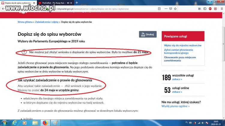 Chciałbys zagłosowac poza miejscem zameldowania?