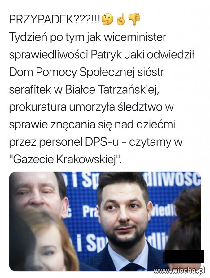 Przypadek? Nie sądzę 
