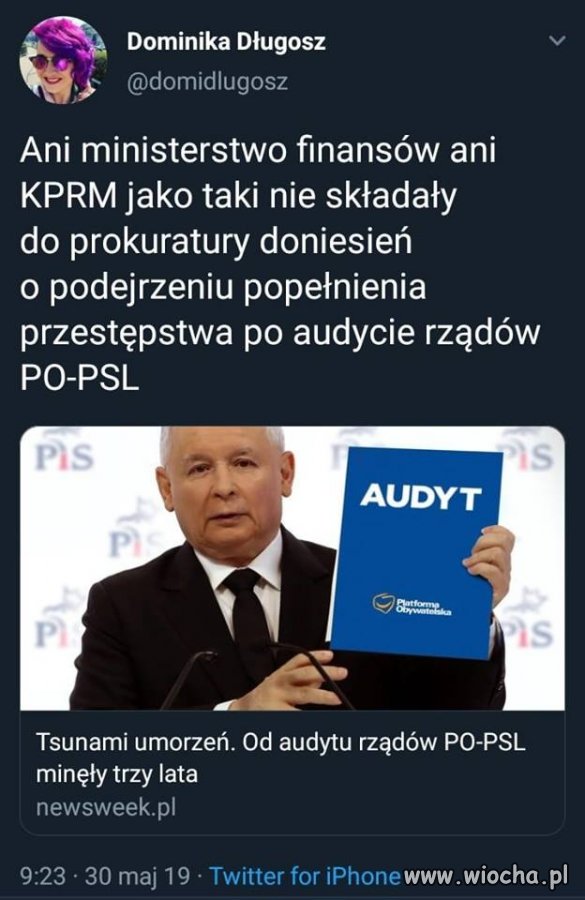 To tak jak trzepiesz gębą ale nie masz argumentów