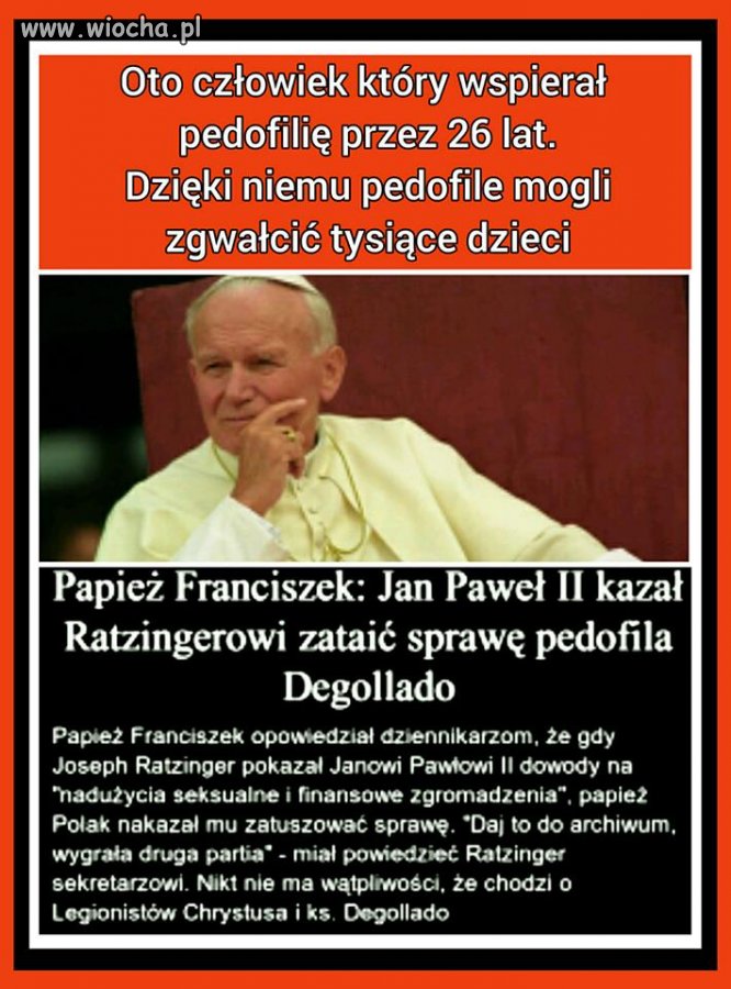 Bronił zboków, bo zapewne sam był zbokiem.