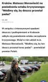 Miesiąc temu modlili się w sejmie o deszcz