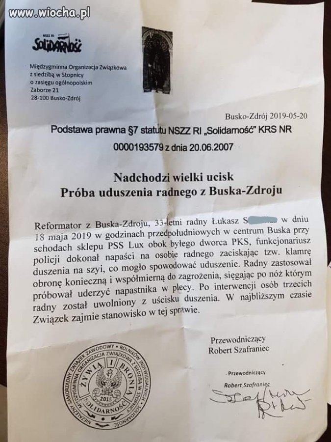 W Busku Zdrój kogoś zdrowo pogięło