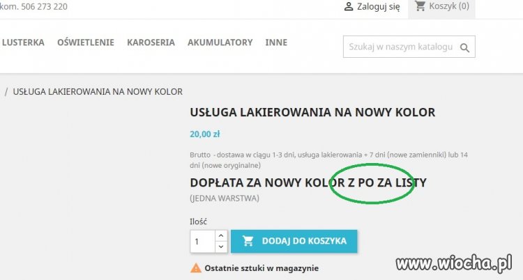 Miejmy nadzieję, że zaczną zamawiać