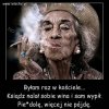 Nalał sobie