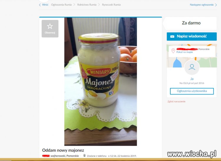 Jajka zjedzone a majonez został
