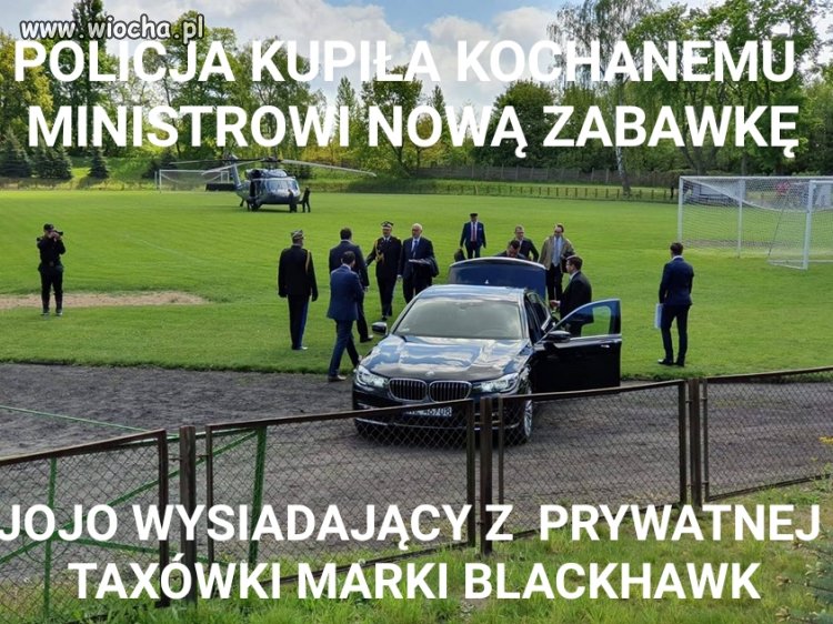 Rozmach kochanej władzy.