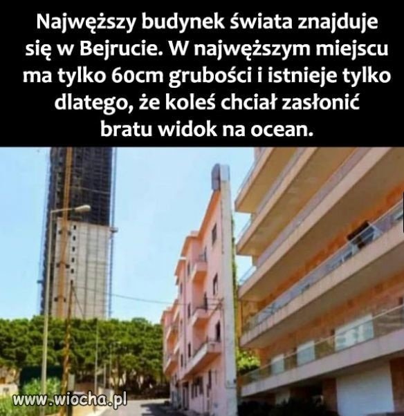 Jak widać nie tylko w Polsce