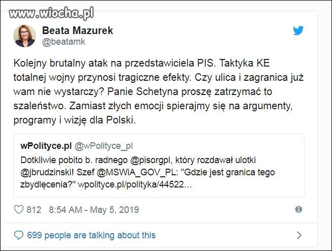 Kto sieje wiatr,zbiera burzę