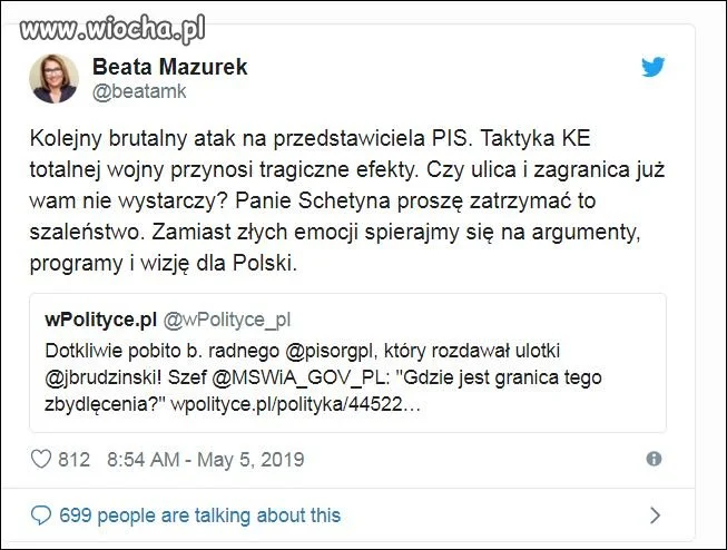 Kto sieje wiatr,zbiera burzę