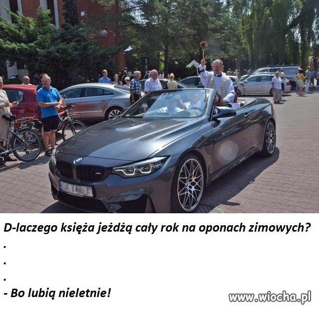 Z drogi barany, bo pasterz jedzie