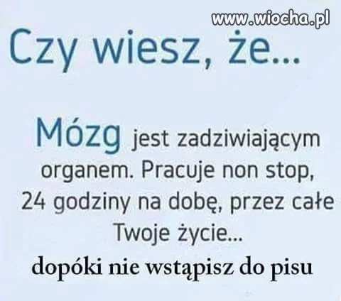 Przestaje działać