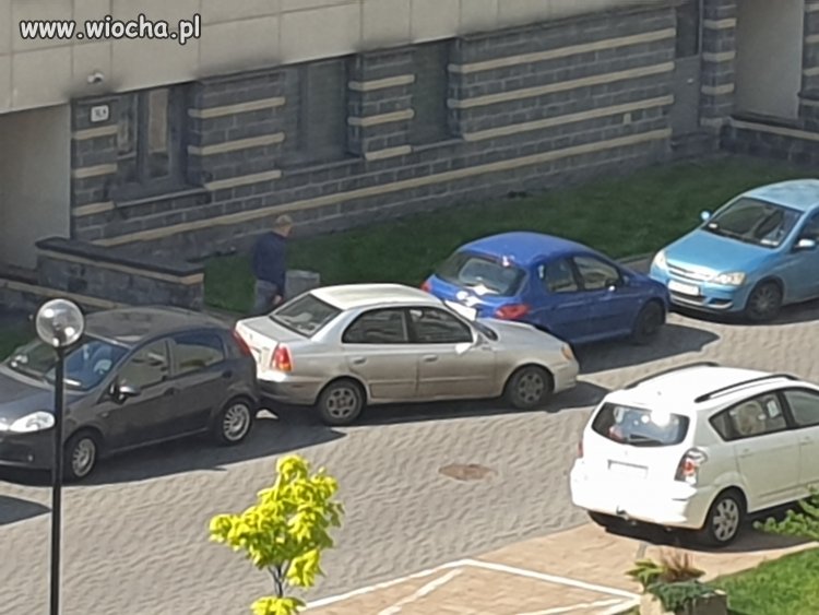 Tak się parkuje pod Tarnowem