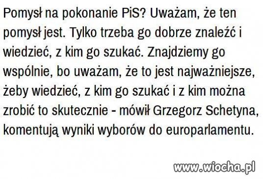 Taka 'opozycja' to miód na serce PIS-u