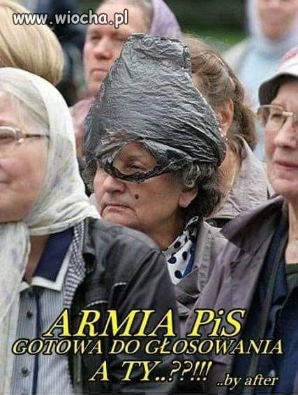 Ta armia jest gotowa głosować