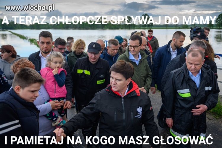 Wladza pis przerwala kampanię i założyła kapoki