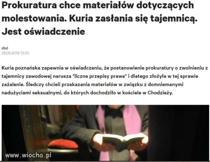Kto podnosi rękę na kosciół...- J. Kaczyński