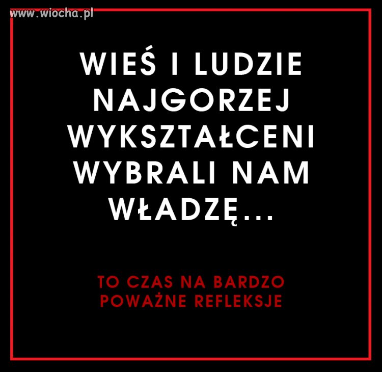 Czasu nie jest dużo