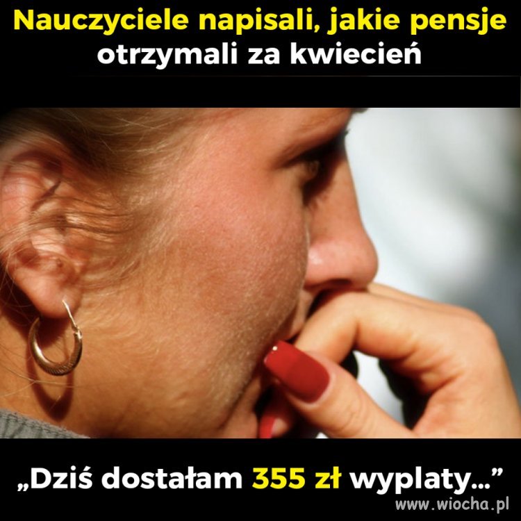 Wszystko przez strajk...