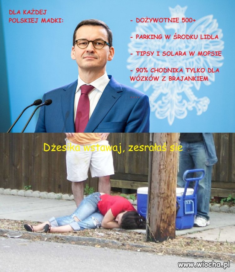 Tymczasem elektorat dobrej zmiany