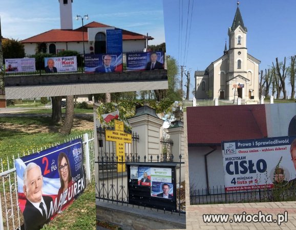 Tymczasem przed kościołami w Kaczogrodzie