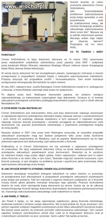 Dlaczego nagonka jest na księży, a na inne grupy nie?