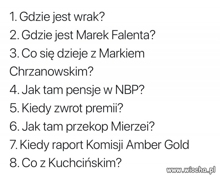Tak tylko pytam