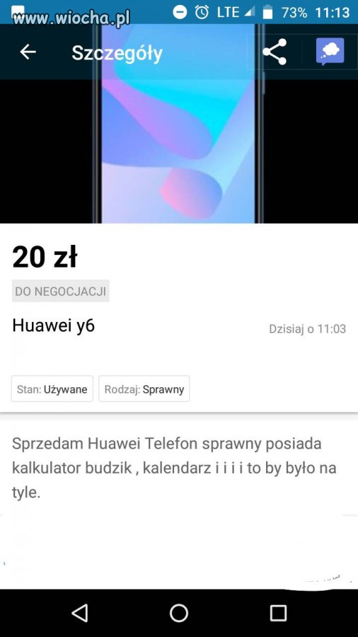 Tymczasem o Huawei