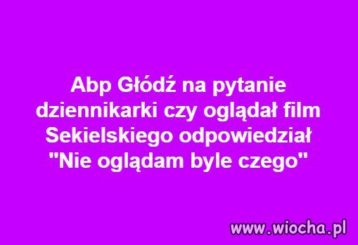 Po co mu film