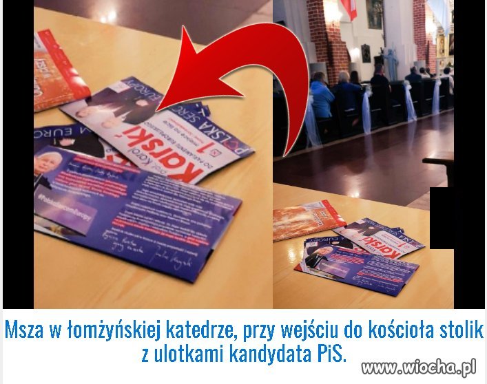 Trzymanie kościoła z pisem