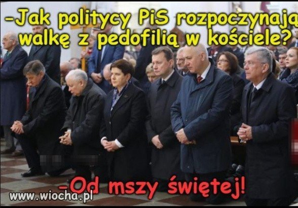 Walka PiSu z pedofilią w kościele