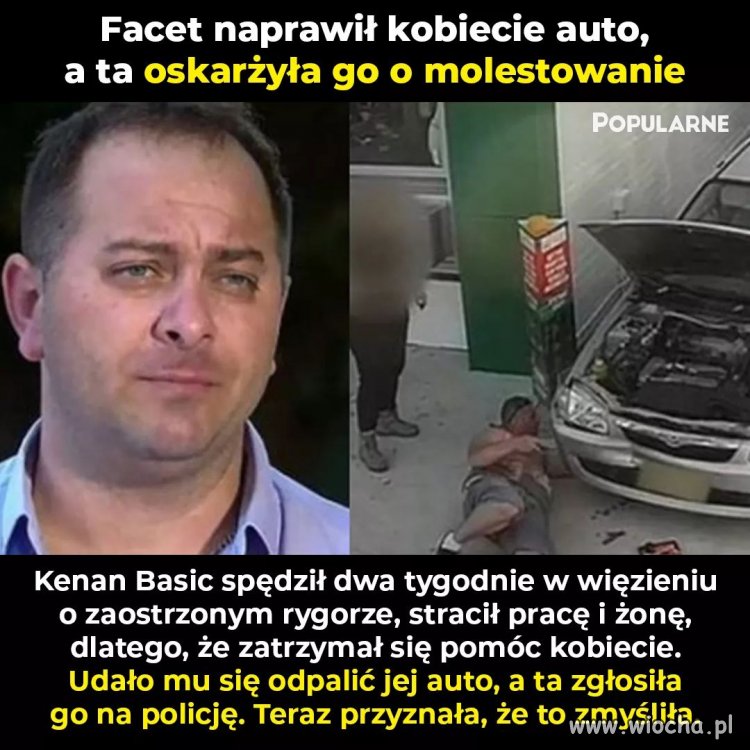 Teraz ona powinna iść siedzieć 