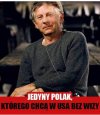 Na razie tylko on