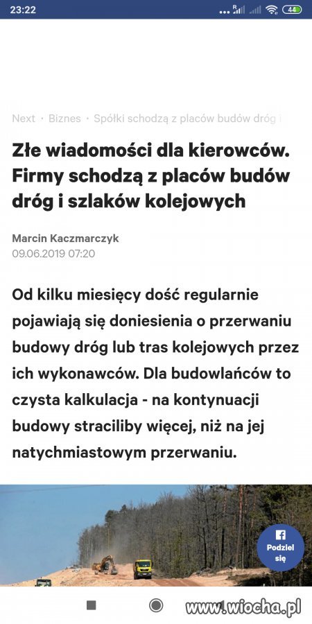 Zła wiadomość