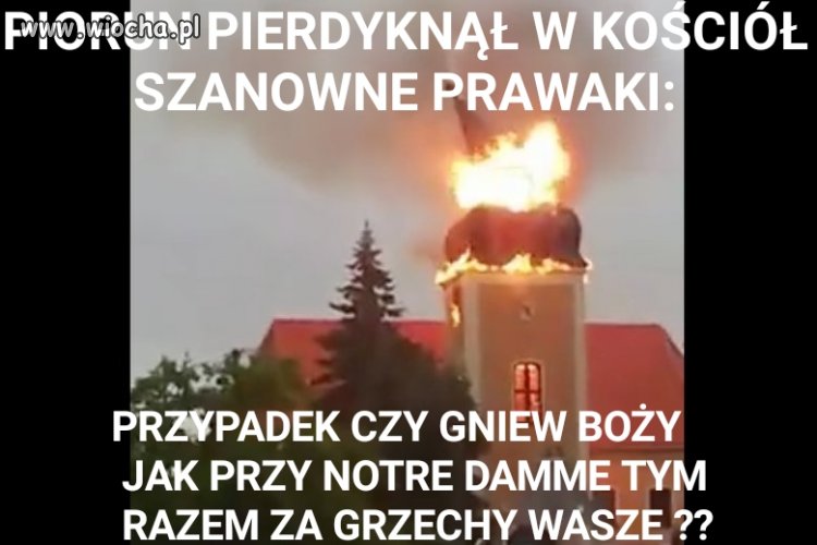 Skoro prawactwo w wszystko wciska Boga