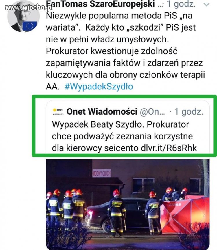 Dowody zniszczone, czas na robienie idiotów ze świadków.