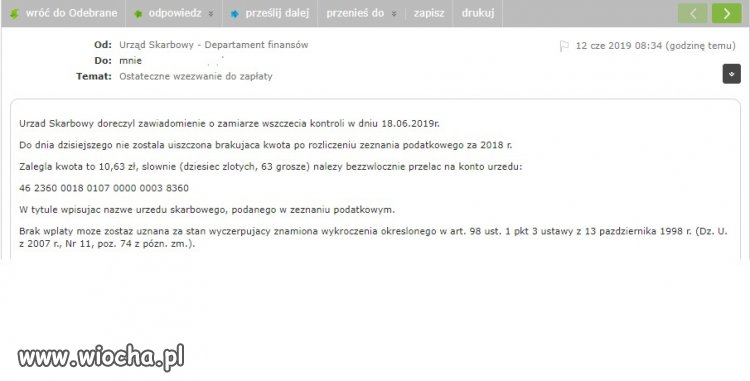 Sezon wyłudzeń widzę rozpoczęty