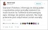 Sprostowanie homofobicznego wpisu
