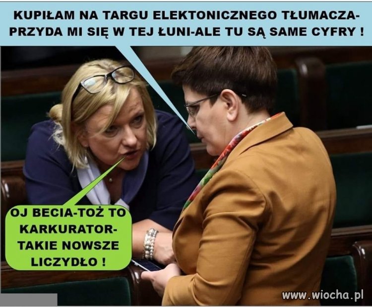 Z cyklu: Jadą Becie do Brukseli ...