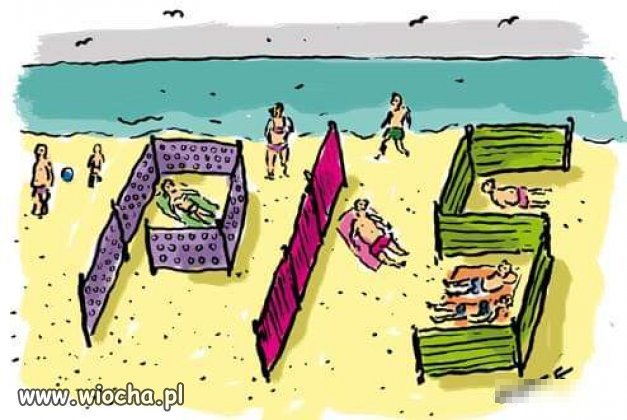 Plaża tylko dla wybranych