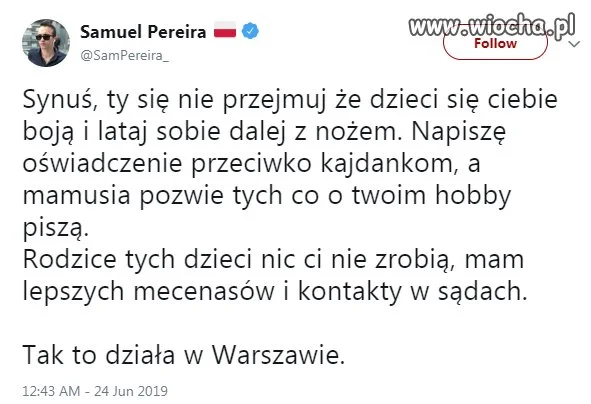 Bezprecedensowy atak pracownika Telewizji Polskiej